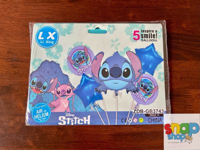 Set de globos Stitch