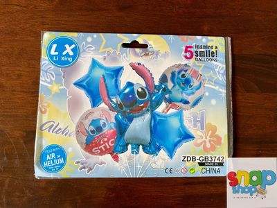 Set de globos Stitch