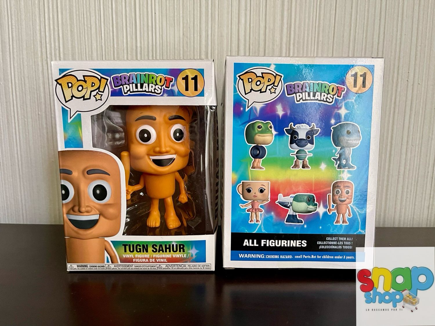 Figura Brainrot Tung Tung Sahur