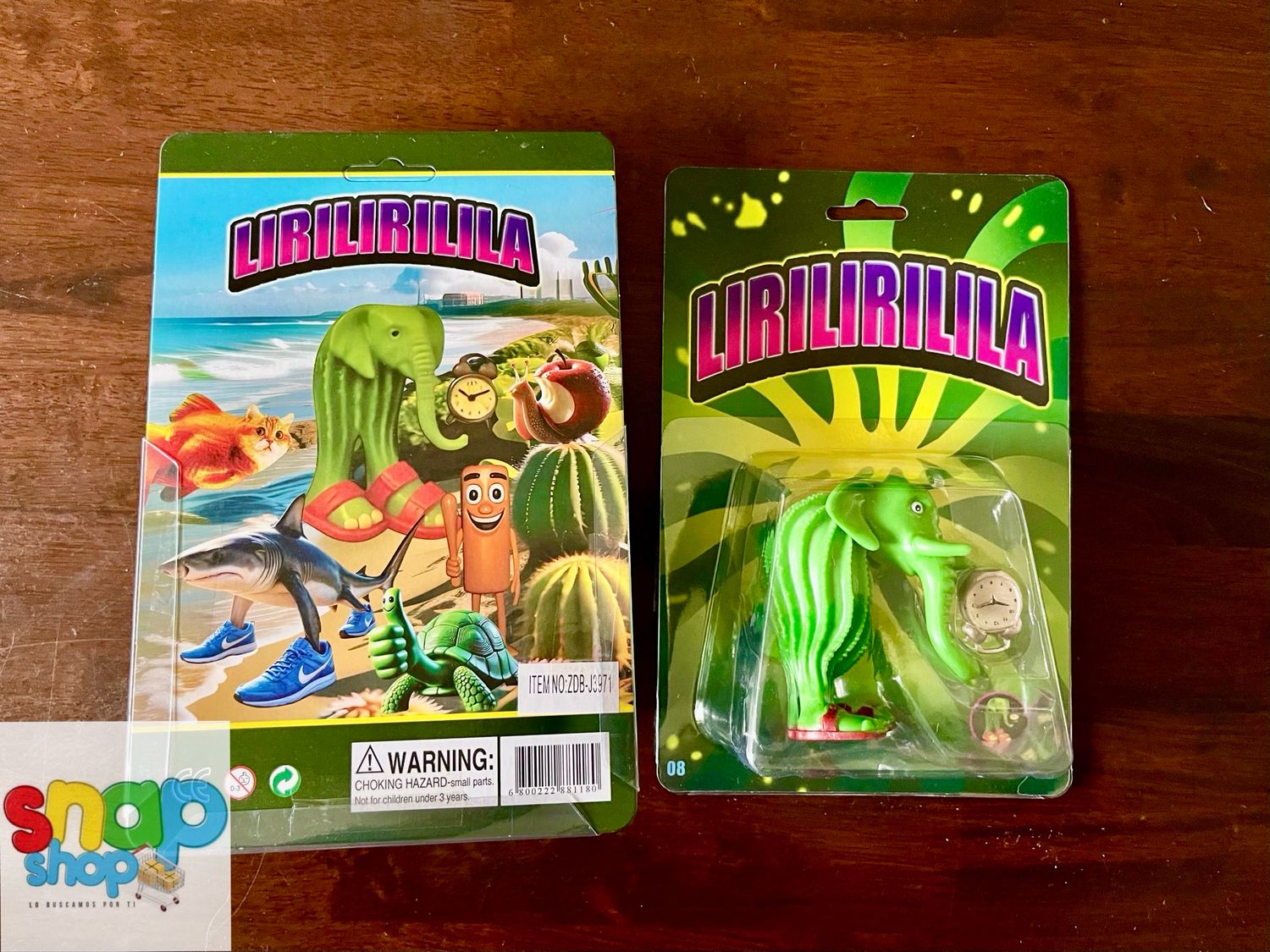 Figura Brainrot Lirili Larila