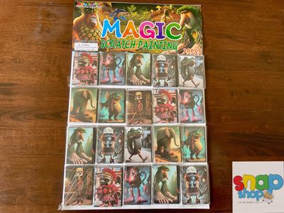 Cartón 20 raspables Brainrot Tralalero tralala