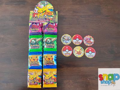 Paquete 16 sobres de tazos Pokemon