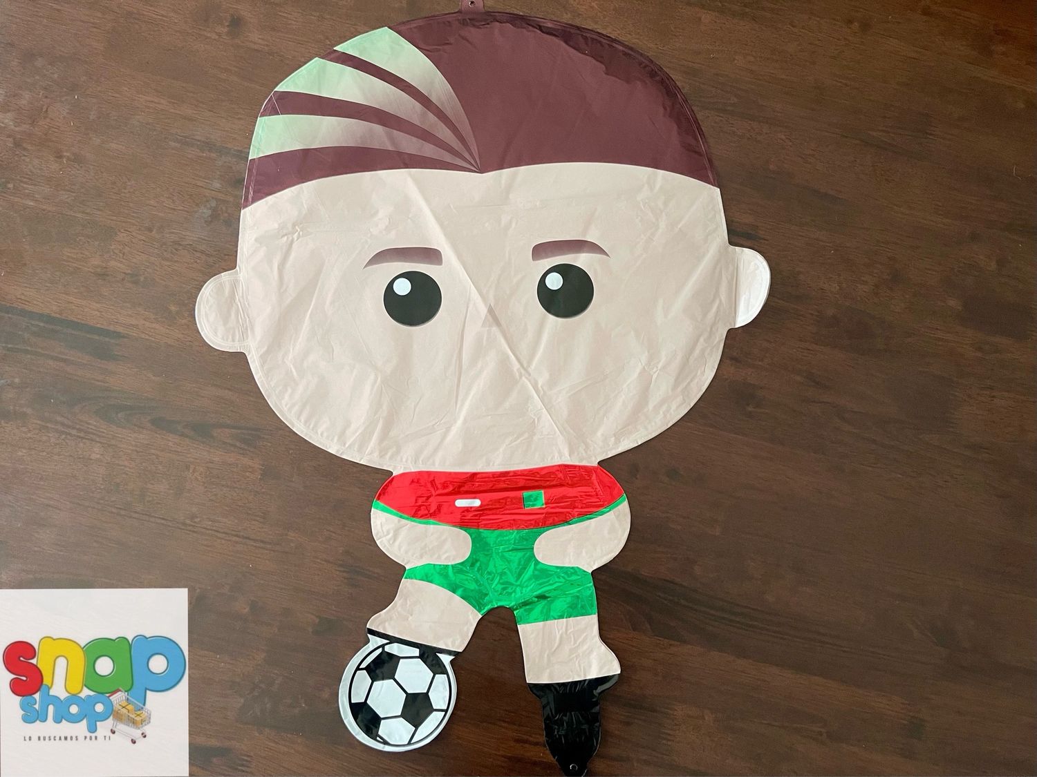 Globo figura Cristiano Ronaldo