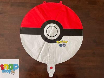 Globo metálico Pokebola de Pokemon