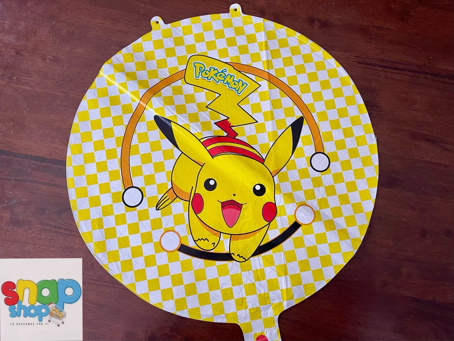 Globo metálico Pokemon