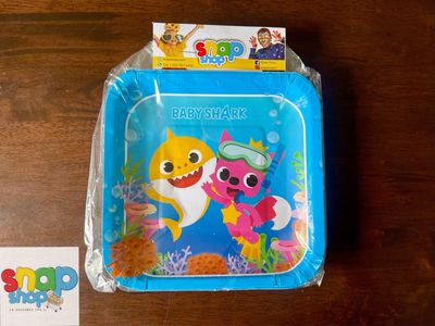 Paquete 10 platos Baby Shark