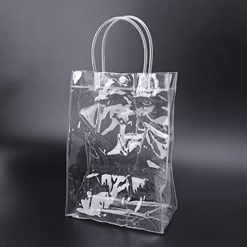 Bolsa plástica transparente con broche para sorpresas o regalos