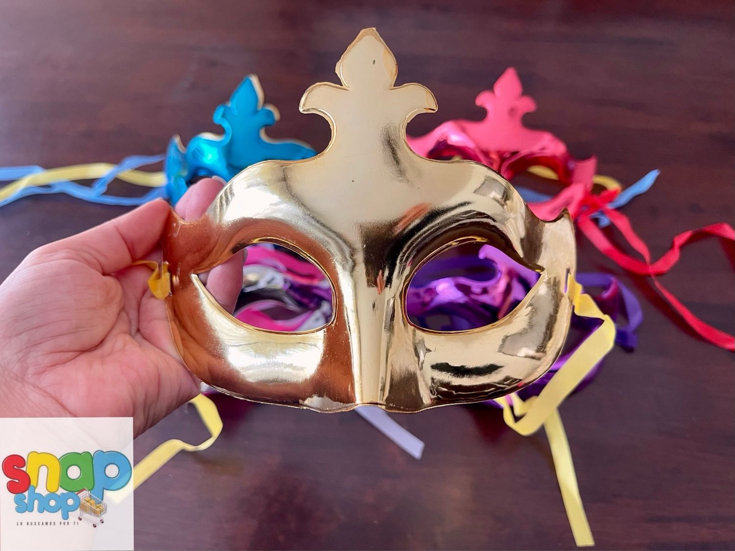 Paquete 12 Máscaras antifaz 🎭 Carnaval