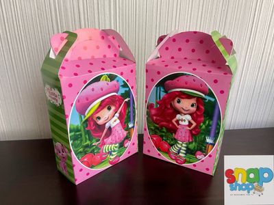 Paquete 10 cajas para sorpresas Rosita fresita 🍓