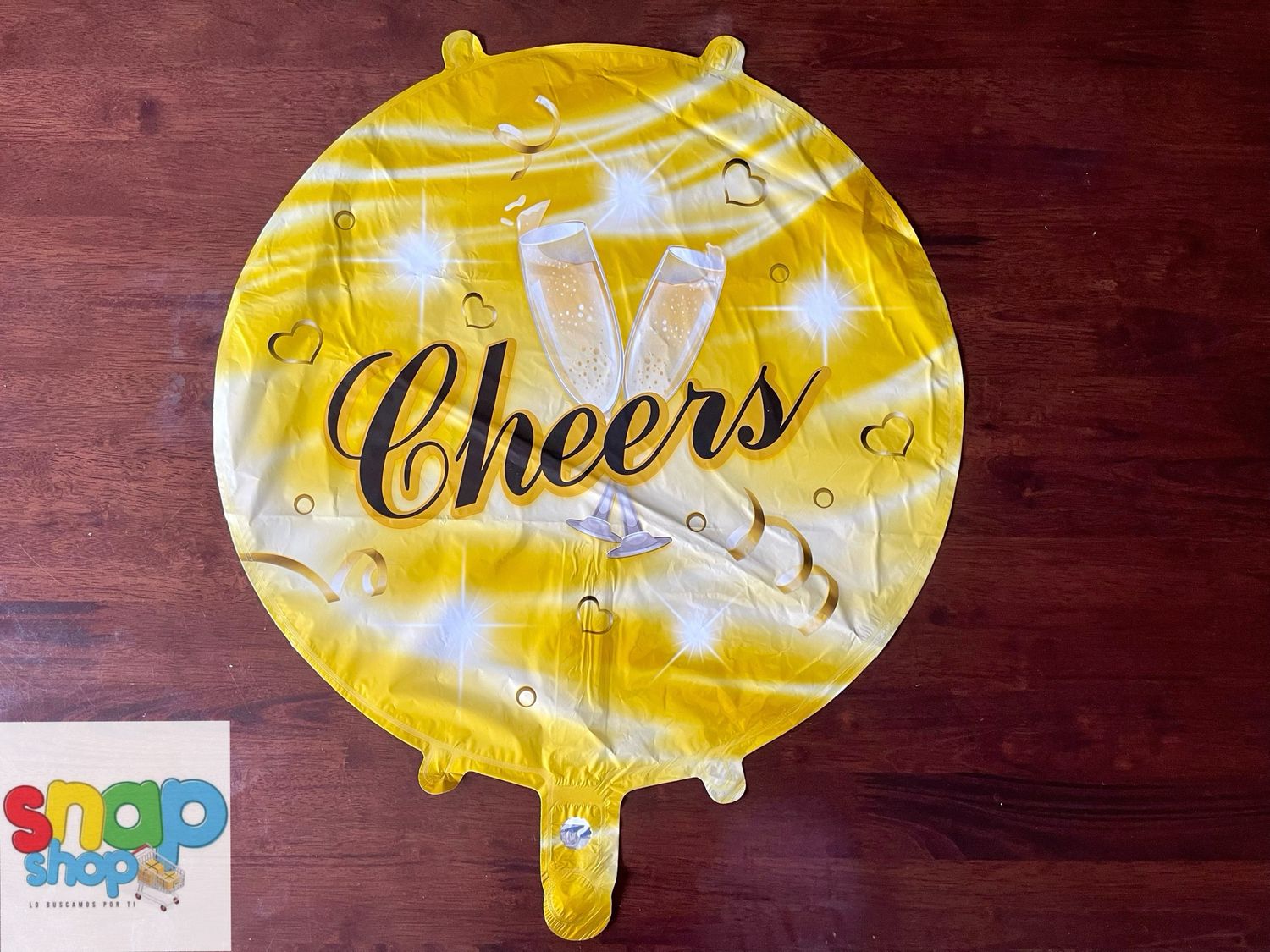 Globo metálico Cheers 🥂