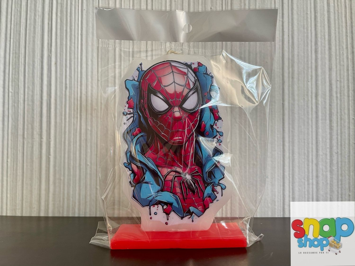Vela para pastel Spiderman