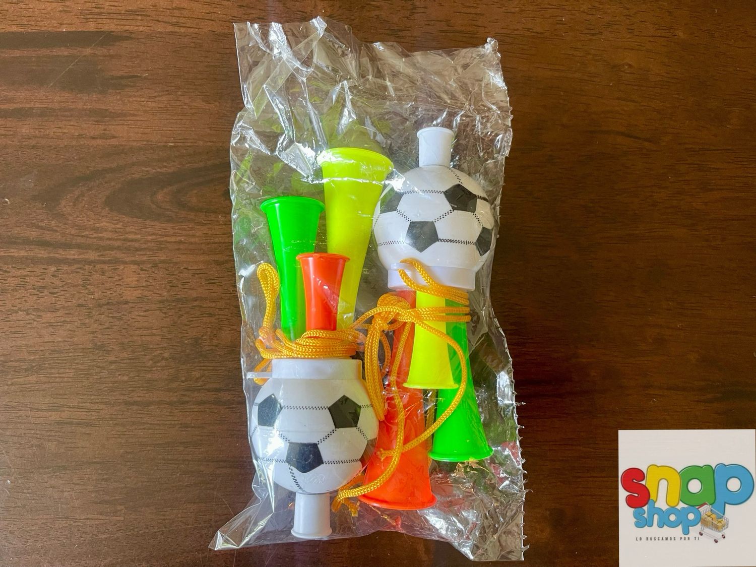 silbatos, pitos ⚽️ o Vuvuzelas Fútbol