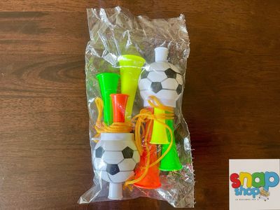 silbatos, pitos ⚽️ o Vuvuzelas Fútbol