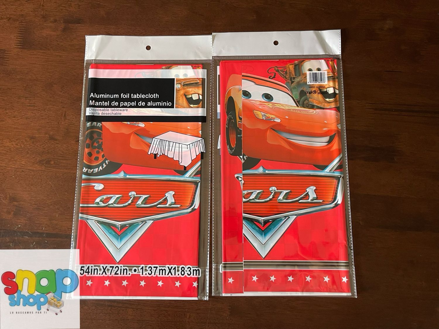 Mantel diseño Cars 🏁