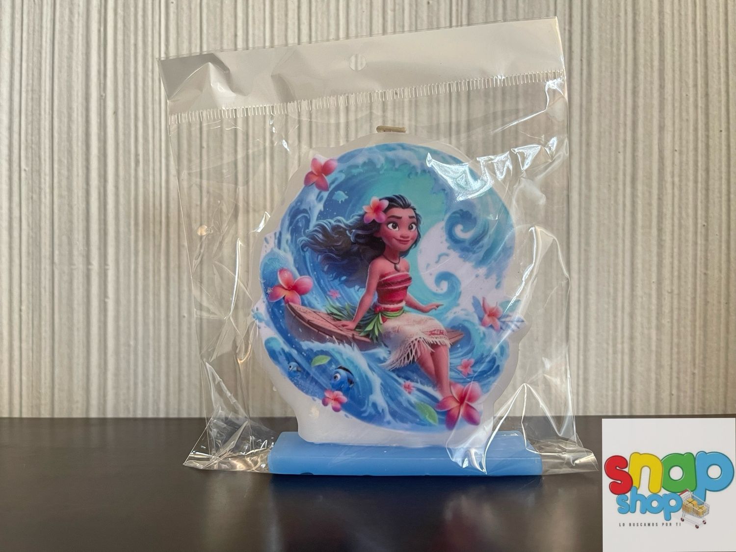 Vela para pastel Moana
