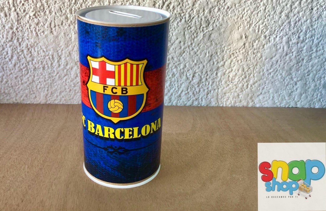 Alcancía Barca fútbol