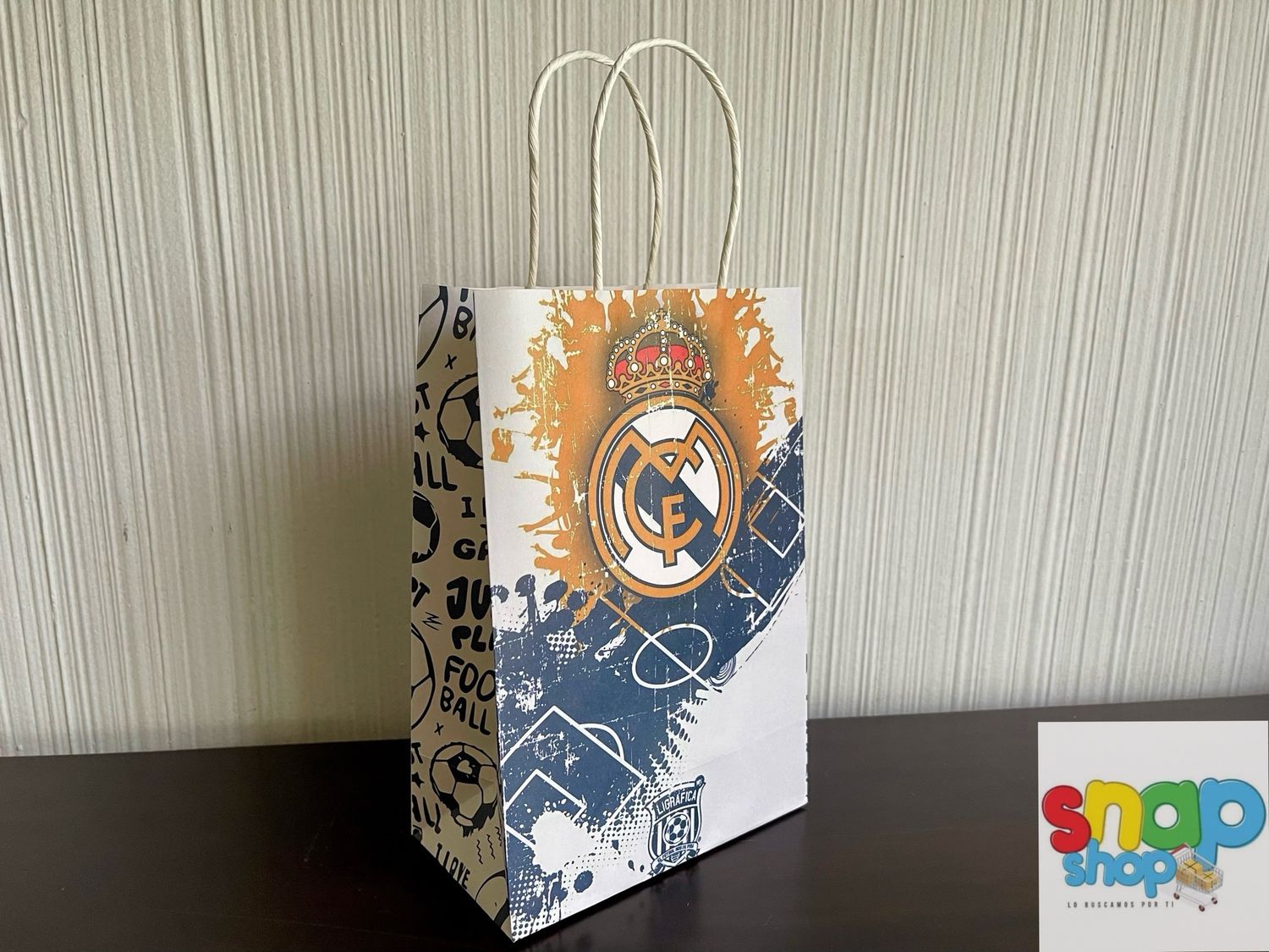 Paquete 10 bolsas Real Madrid ⚽️