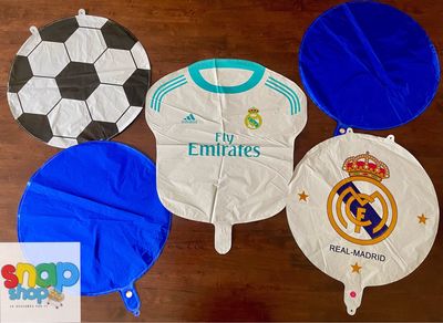 Set 5 globos Camiseta Real Madrid Ronaldo ⚽️