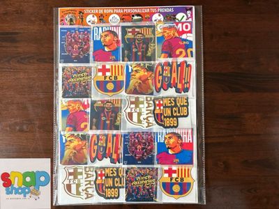 Etiqueta planchable Barcelona