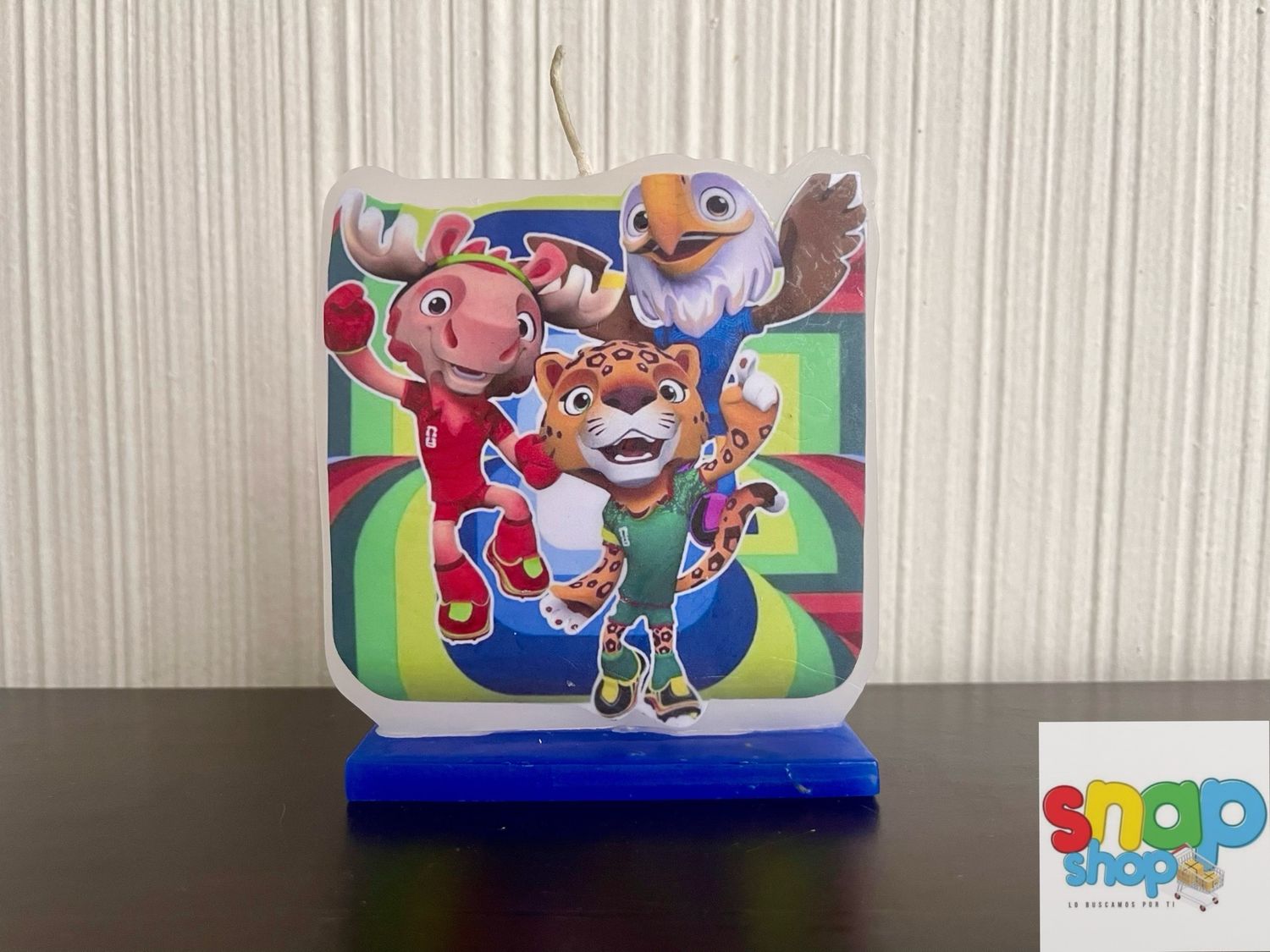 Vela de mundial mascotas ⚽️