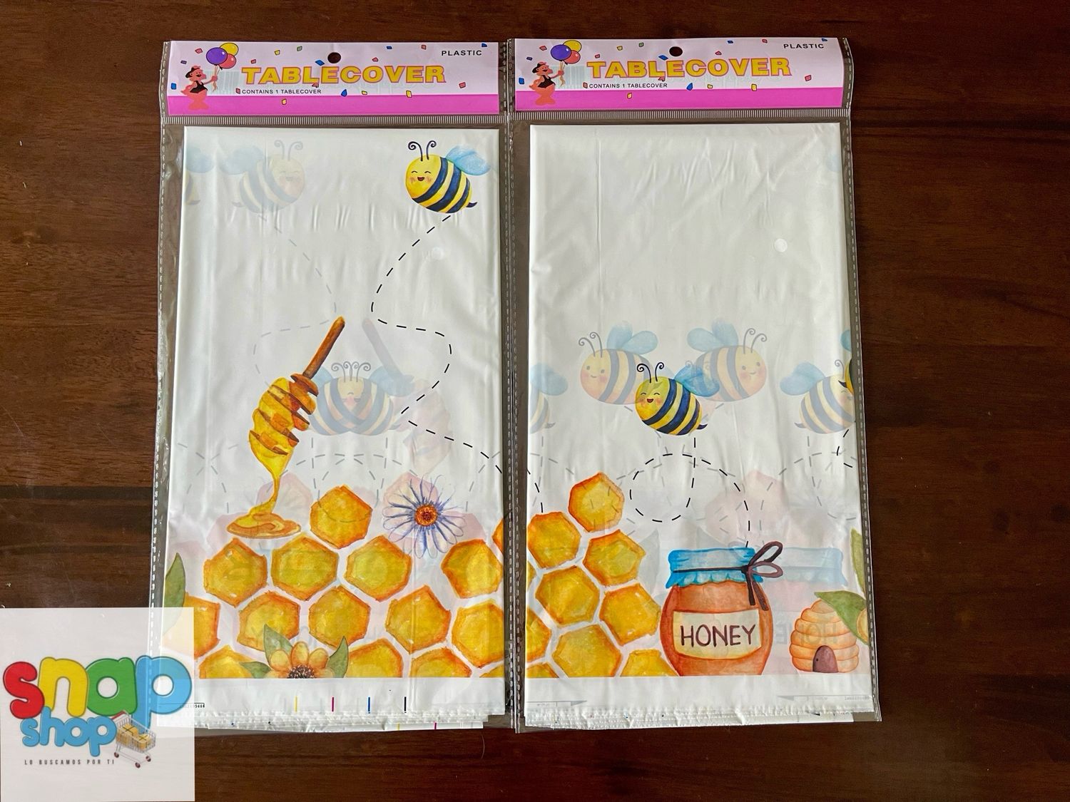 Mantel Abejita fondo blanco