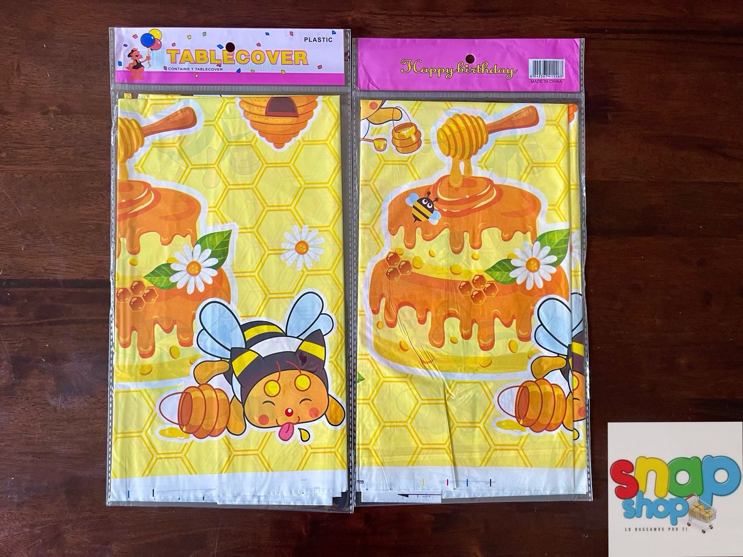 Mantel Abejita fondo amarillo