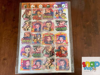 Etiqueta planchable Guerreras K-Pop