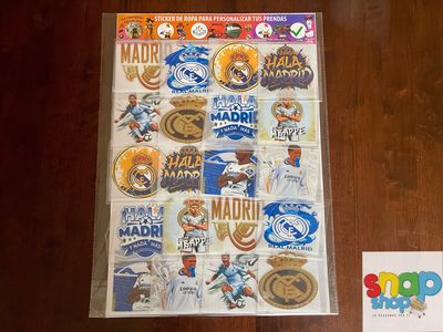 Etiqueta planchable Real Madrid ⚽️