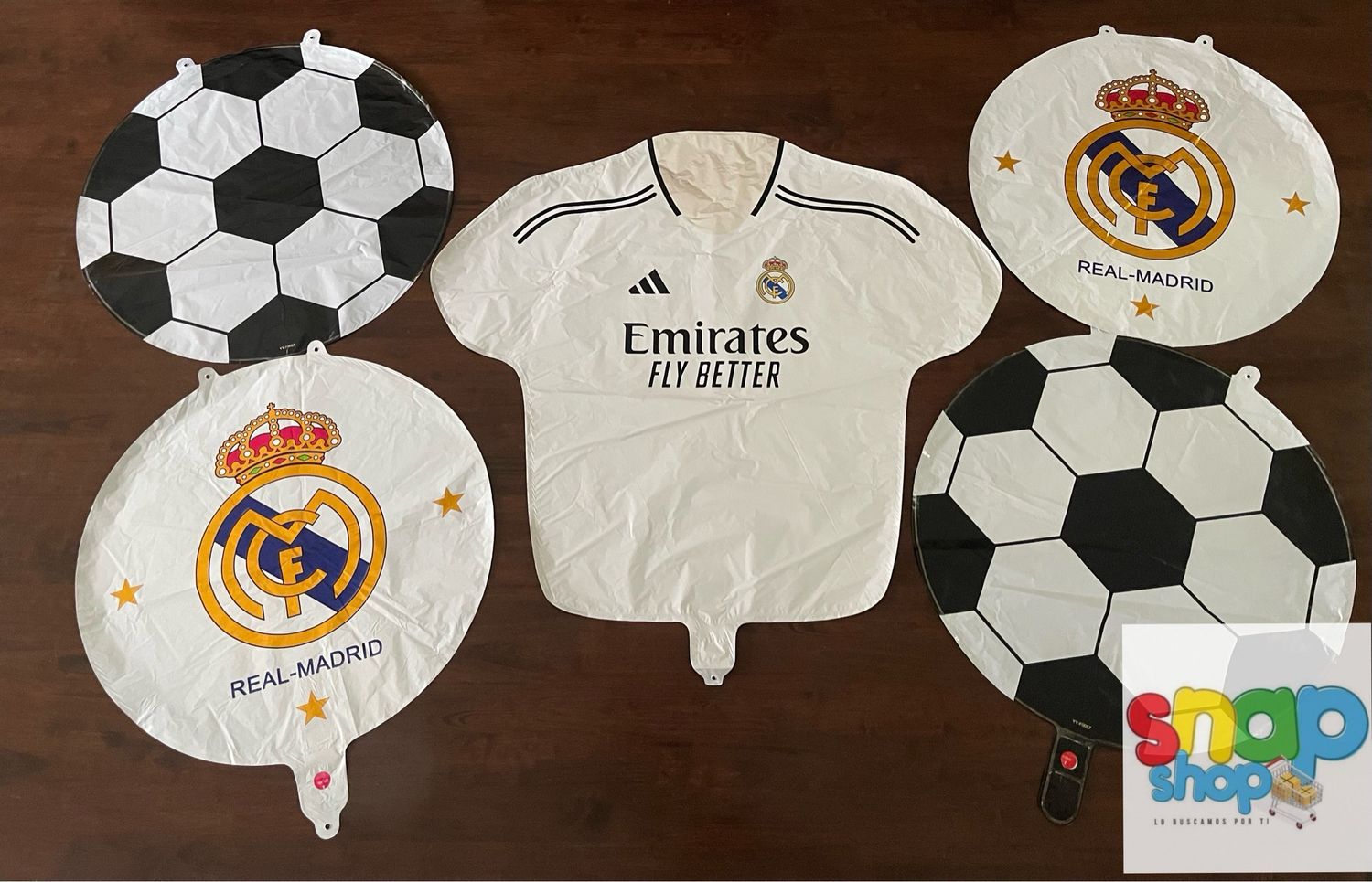 Set de globos Real Madrid ⚽️