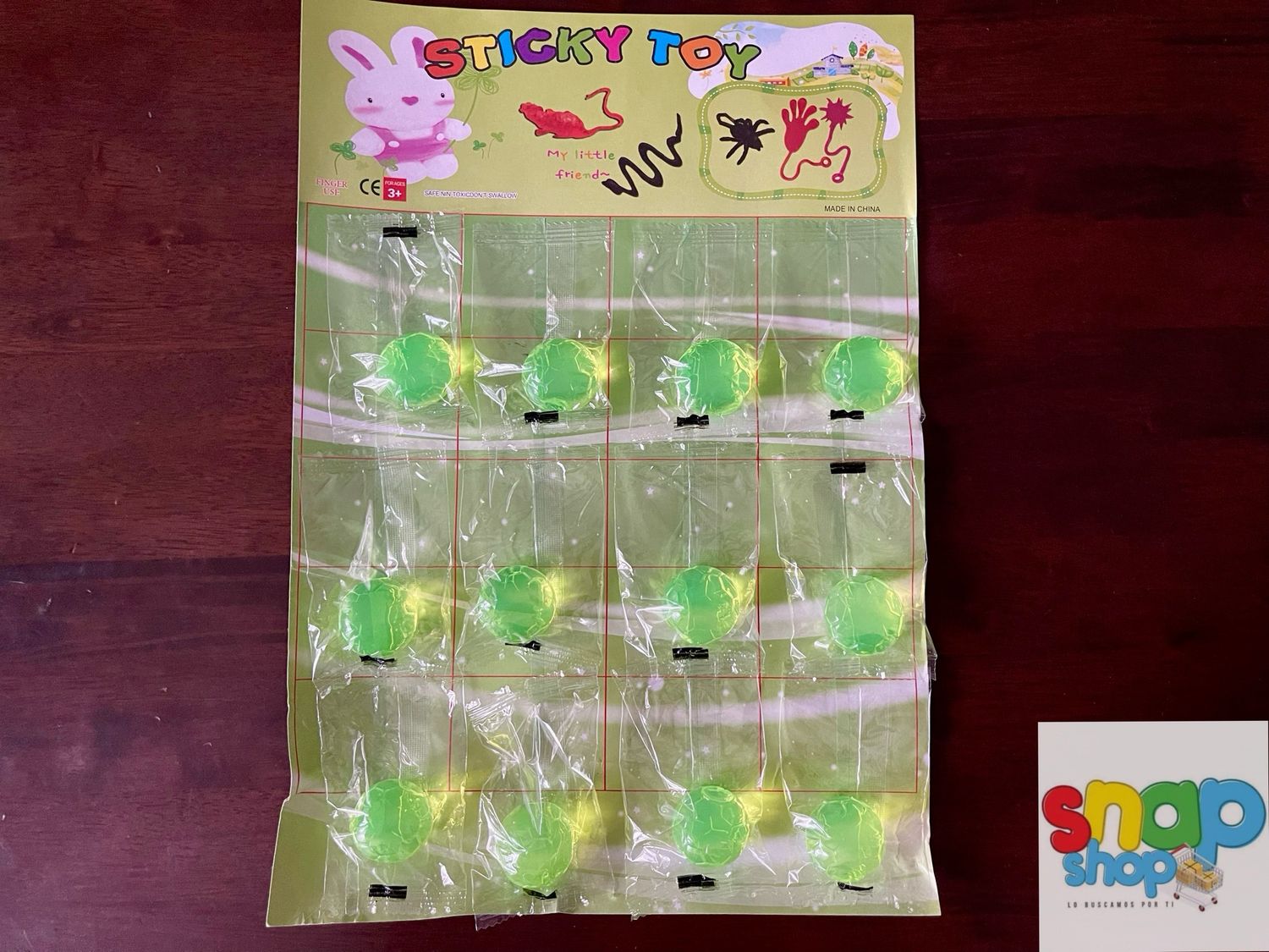 Cartón 12 Squishy pelotas de fútbol ⚽️