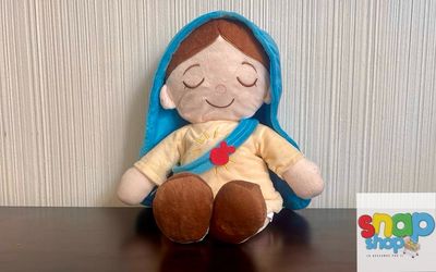 Peluche Virgen María 😇🙏🏻