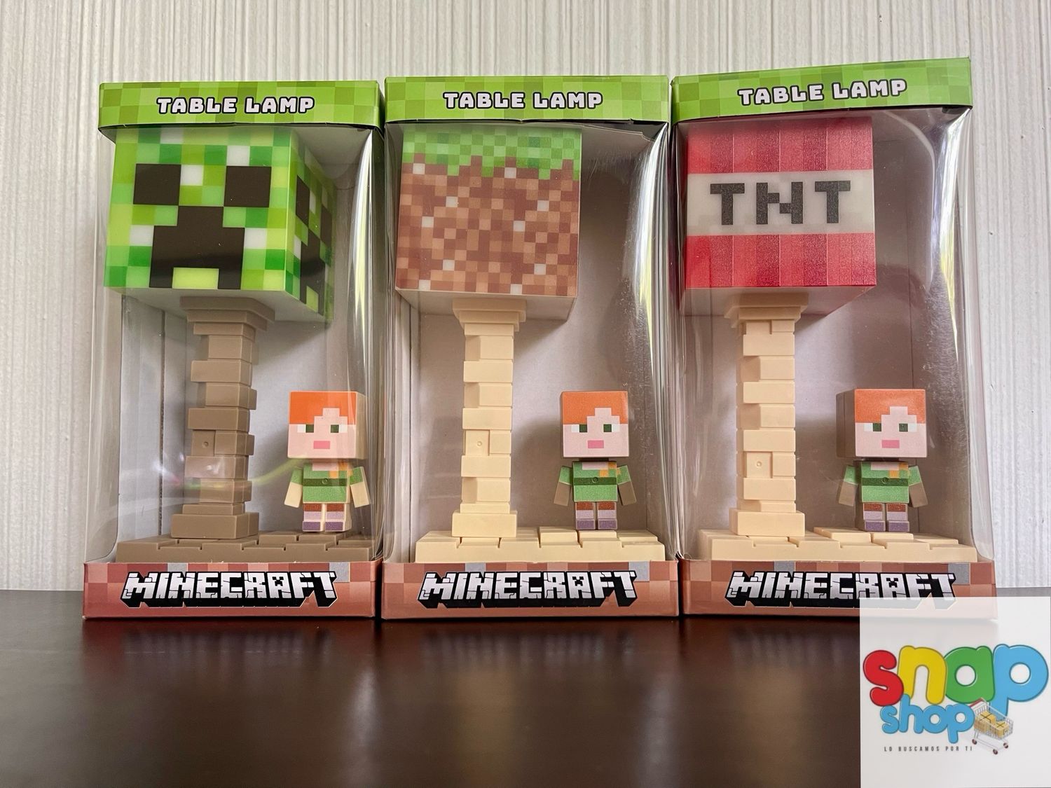 Lámpara Minecraft