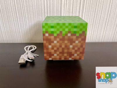Lámparas cubo Minecraft