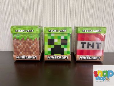 Lámparas cubo Minecraft