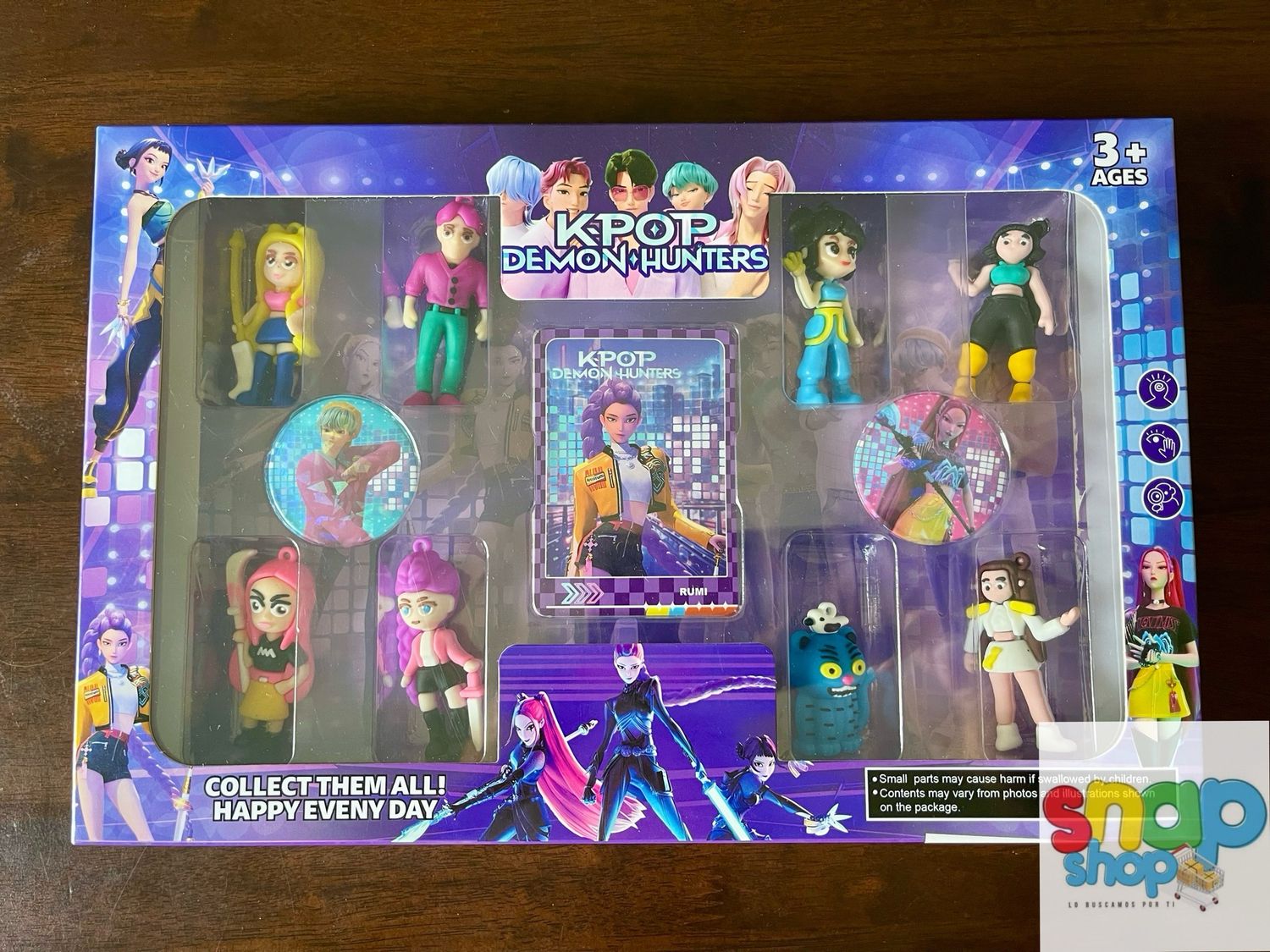 Set figuras Guerreras K-Pop