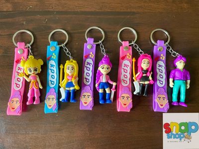 Colección 6 Llaveros Guerreras K-Pop