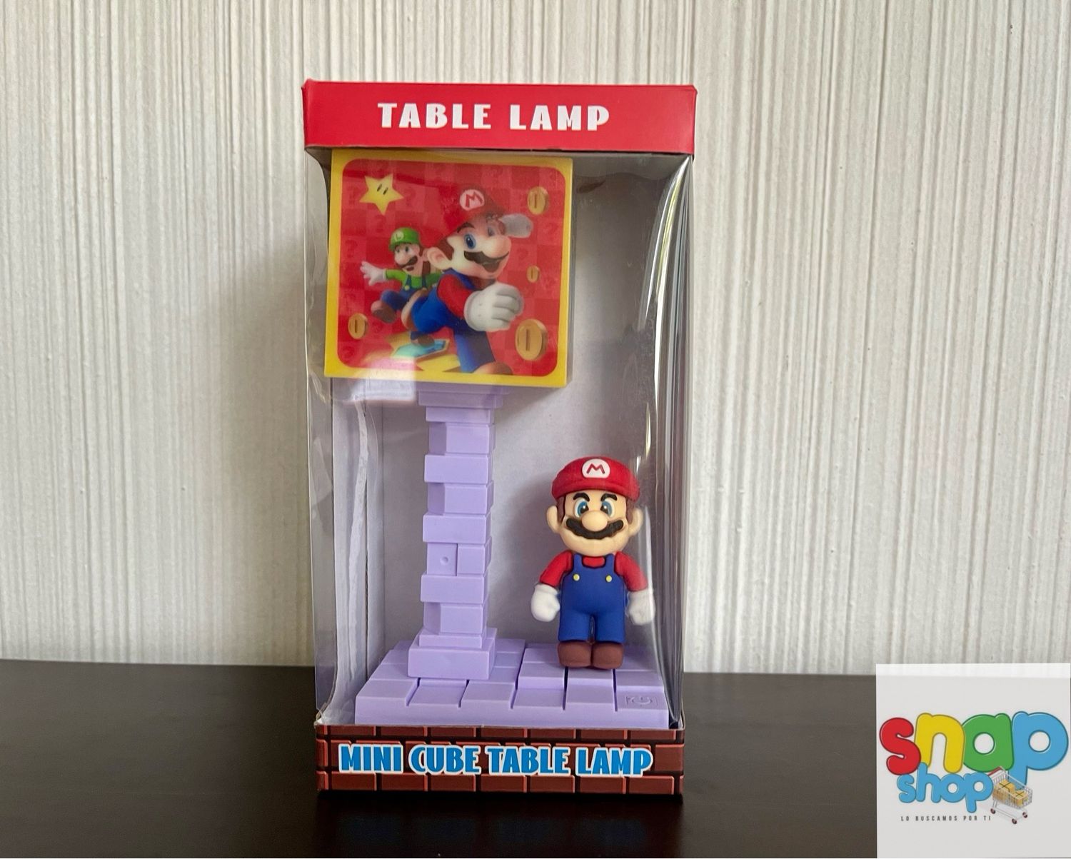 Lámpara Mario Bros