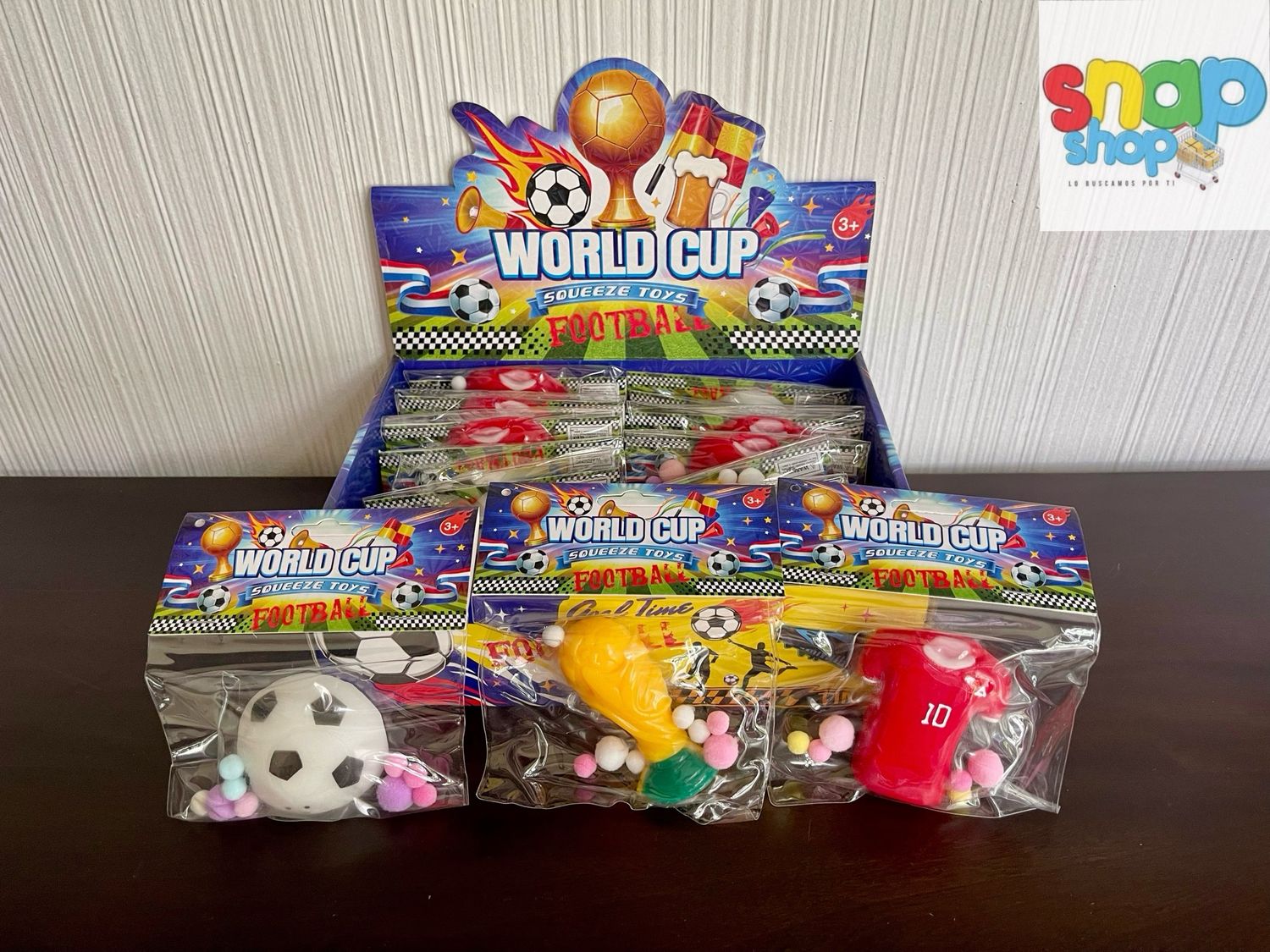Squishy Mundial de fútbol ⚽️