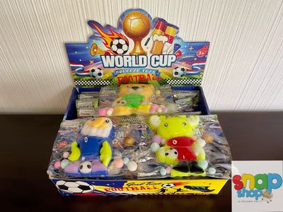Squishy Mascotas del Mundial ⚽️ con luz