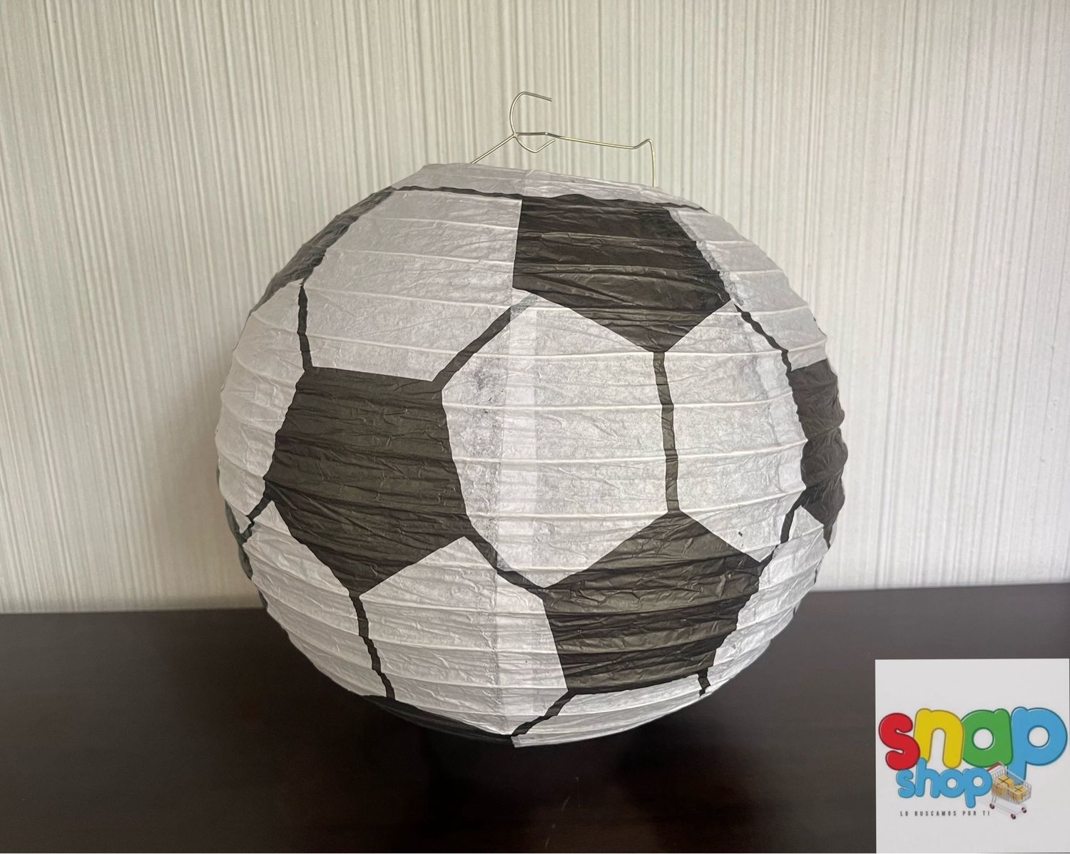 Lámpara china diseño fútbol ⚽️