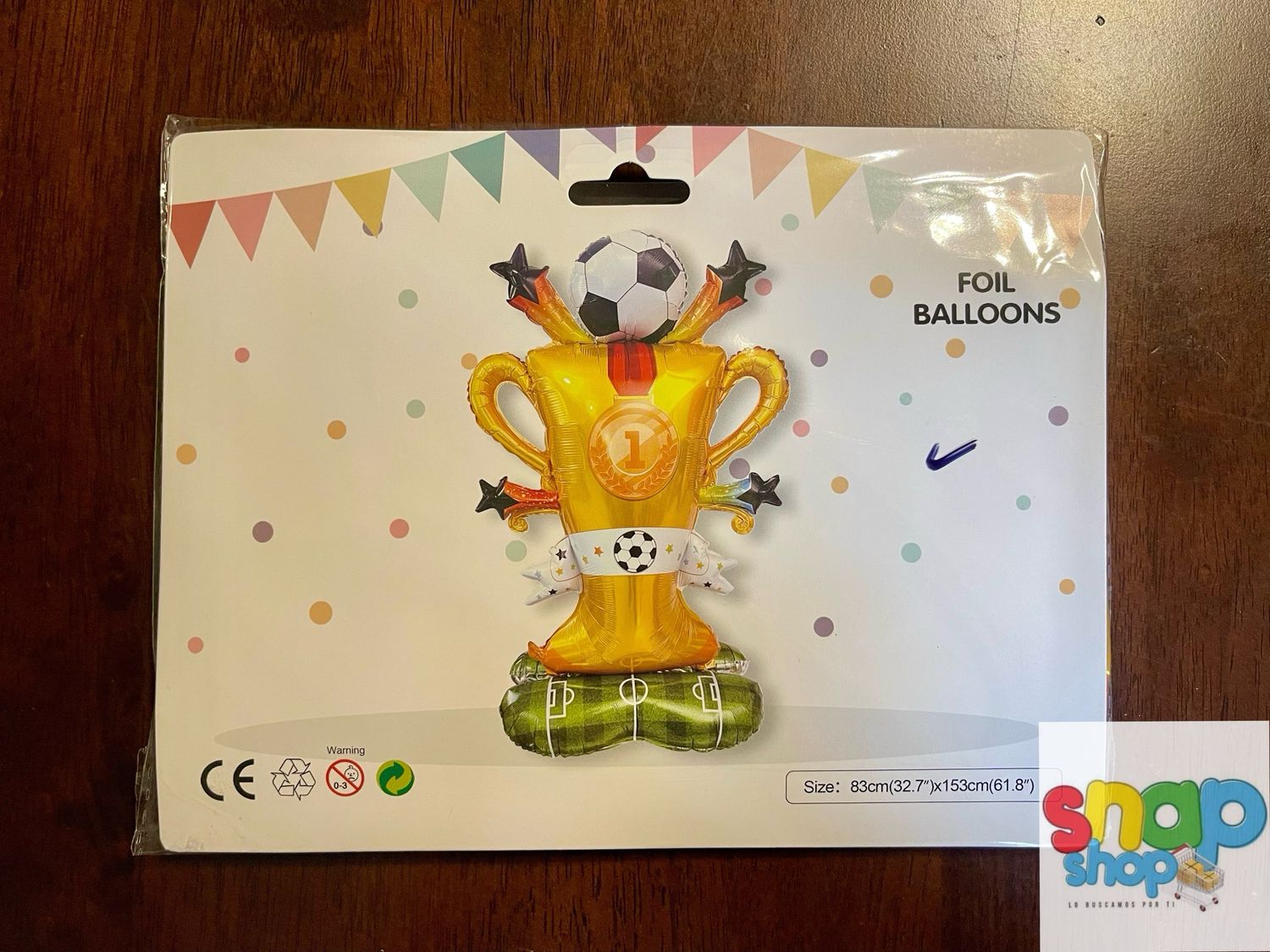 Globo de piso Copa 🏆 ⚽️