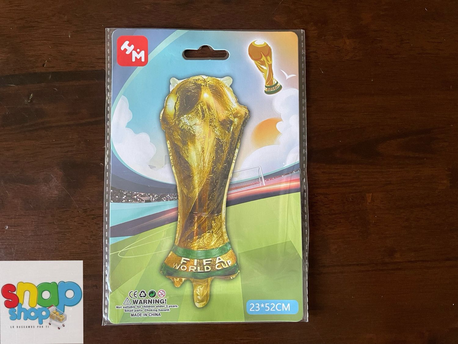 Globo figura Copa 🏆