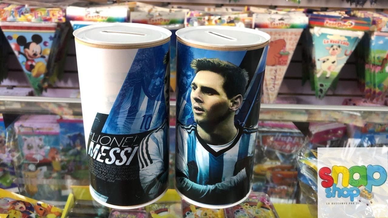 Alcancía Messi