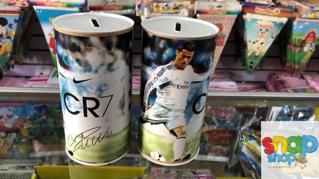 Alcancía CR7 Cristiano Ronaldo