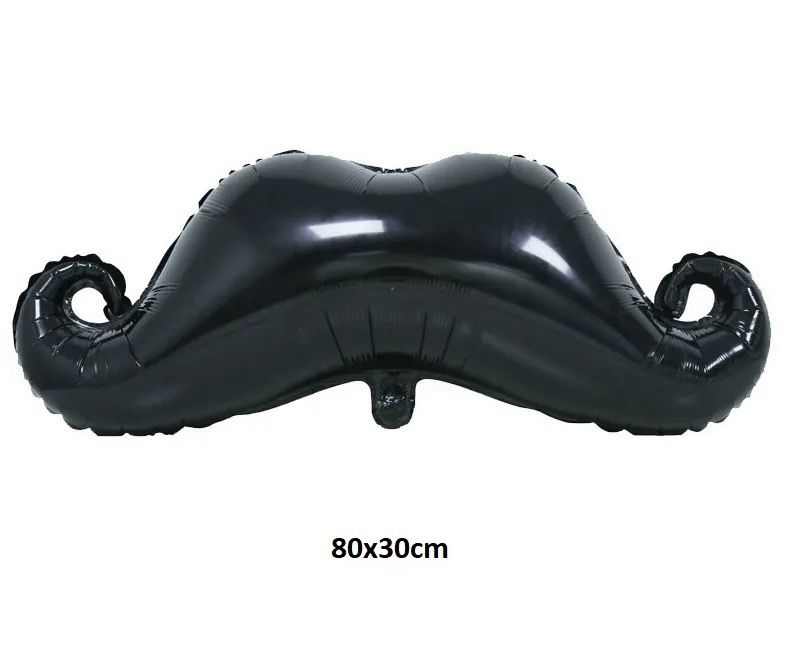 Globo figura bigote