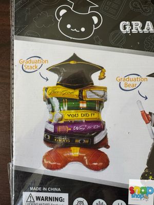 Globo de piso XL Graduación 🎓