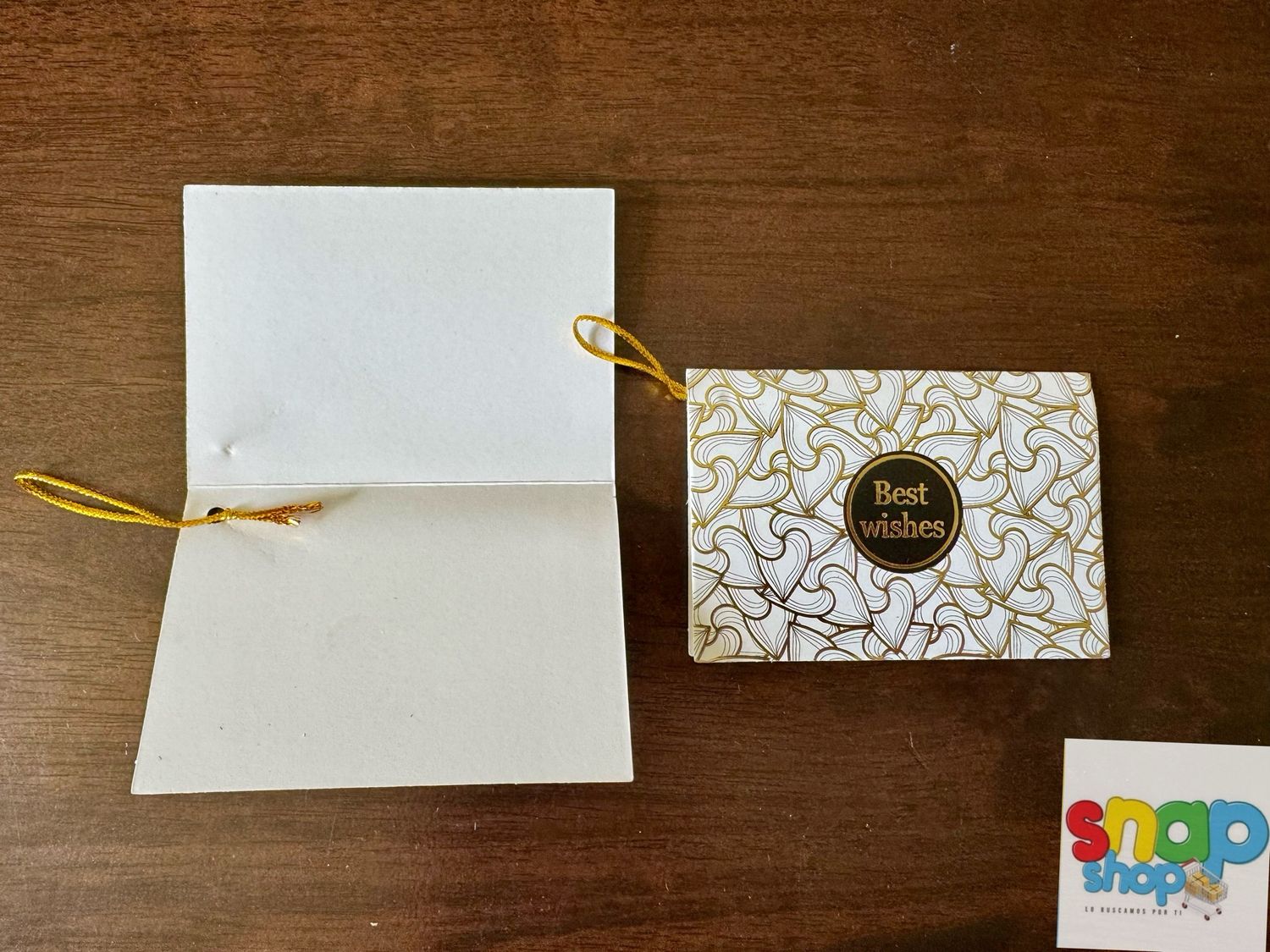 Tarjetas Best Wishes