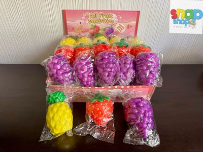 Squishy frutas 🍇 🍓 🍍