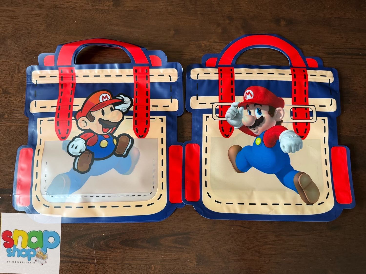 Paquete 10 bolsas para sorpresas Súper Mario Bros