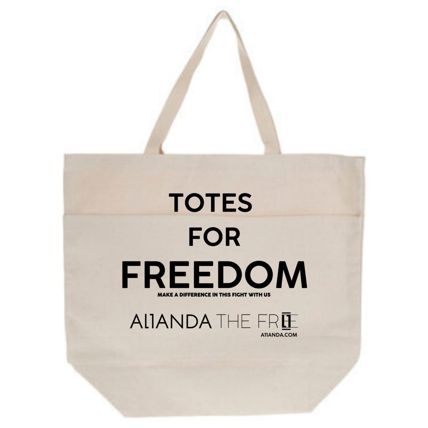 Large Totes for Freedom Bag - Natural